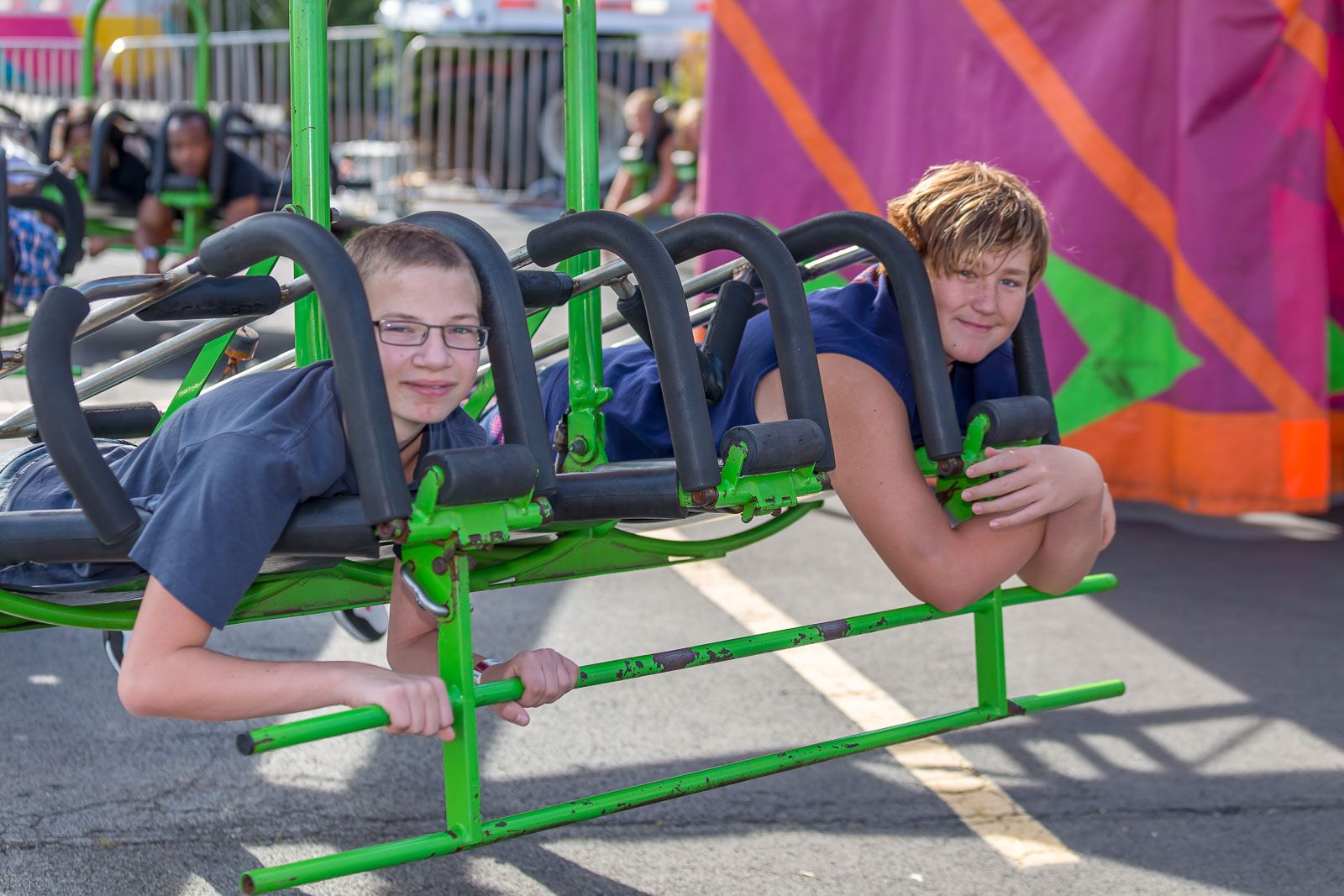 Smiles on Sunday at the Erie County Fair